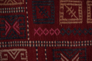 Vintage Turkish Kilim Rug 4'9'' x 6'9''