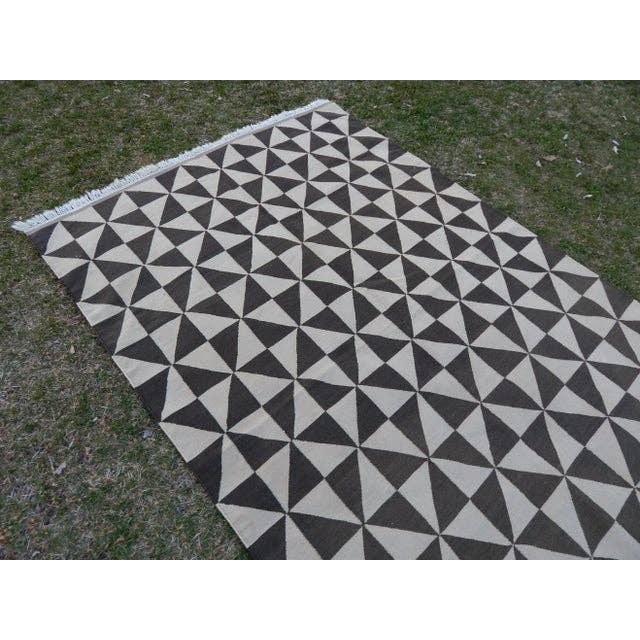 Vintage Turkish Kilim Rug 4'3'' x 6'8''