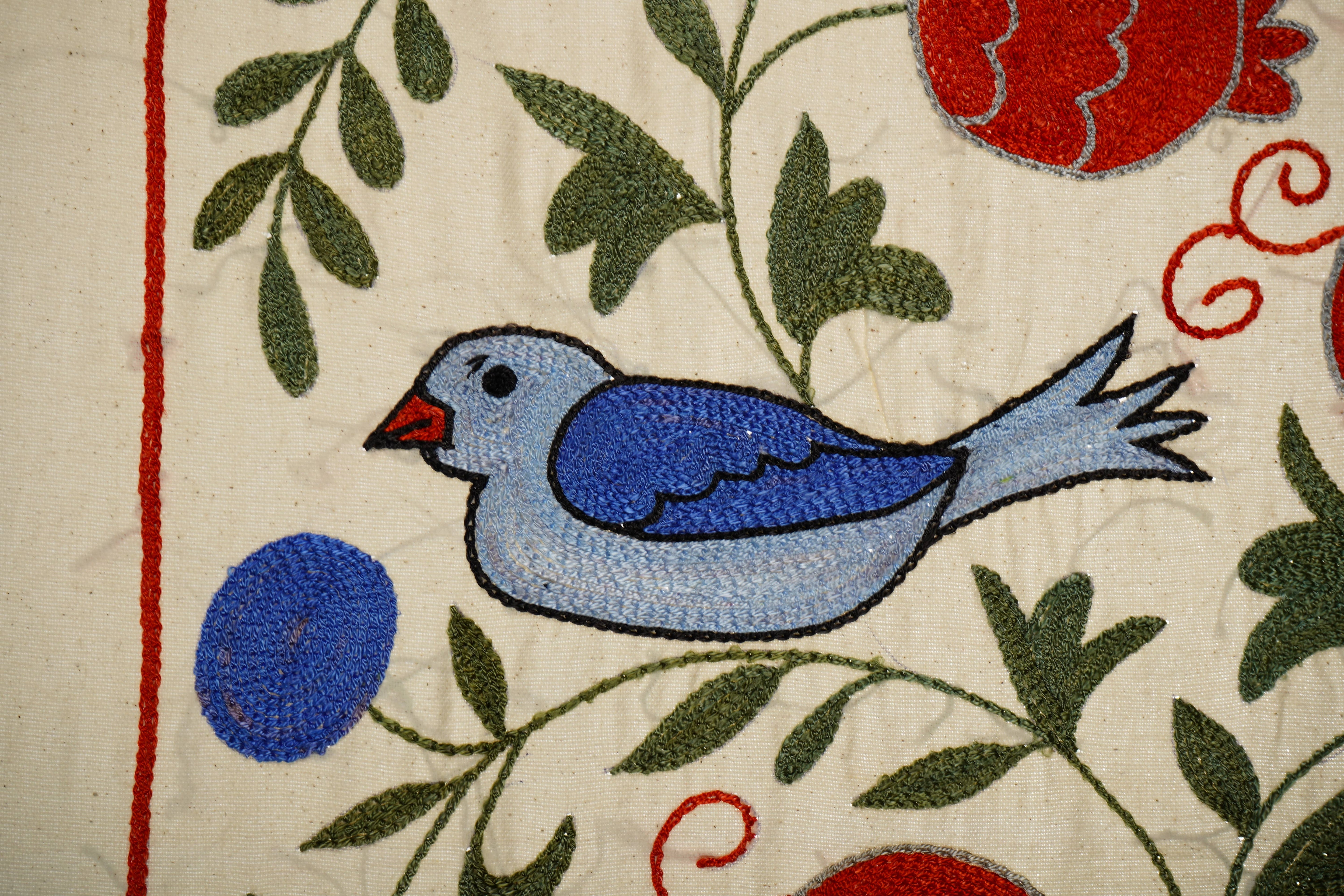 Duck Suzani Wall Hanging & Tablecloth | 20'' x 36''