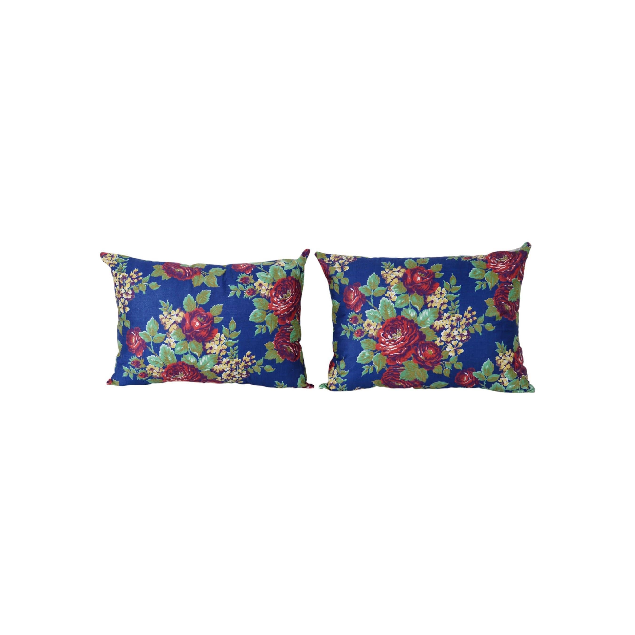 Uzbek Roller Printed Pillow Cover Set of 2 | 16'' x 22''
