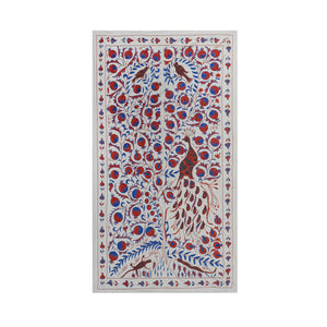 Bird Suzani Wall Hanging & Bedspread | 3'7'' x 6'1''