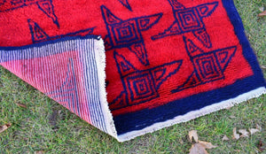 Vintage Turkish Tulu Rug 3'9'' x 6'
