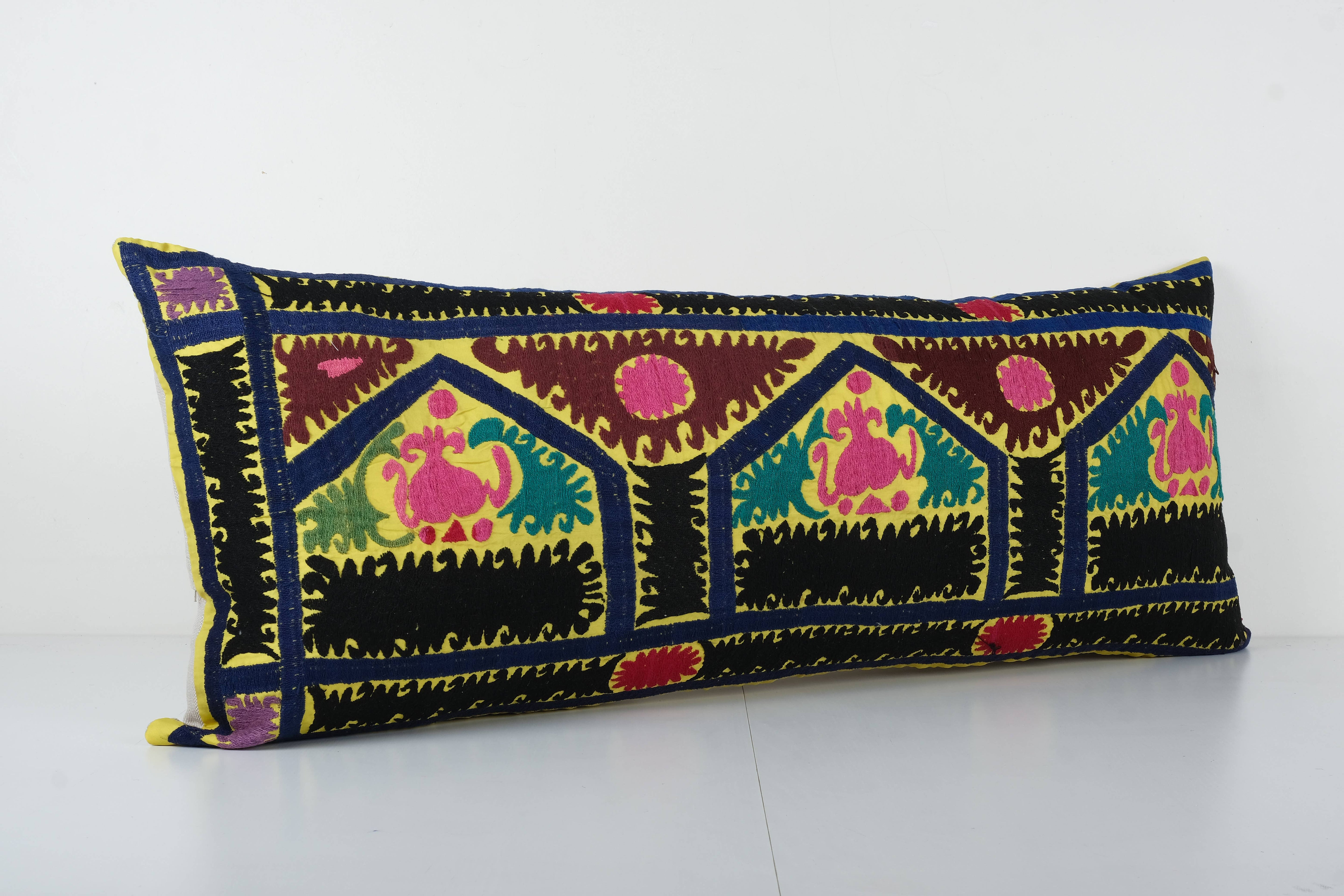 Suzani Bedding Pillow Cover | 18'' x 38''