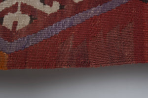 Vintage Turkish Kilim Runner 3'9'' x 12'4''