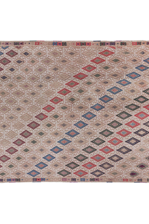 Vintage Turkish Kilim Rug 4'9'' x 6'9''