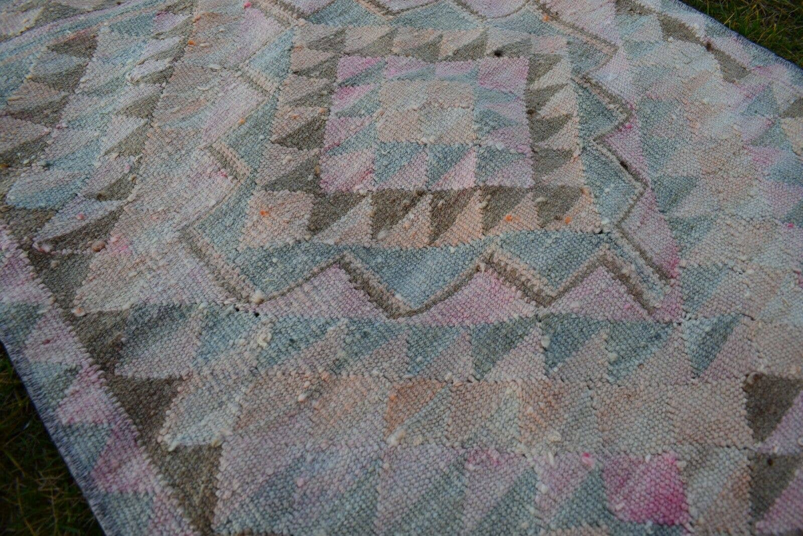 Vintage Herki Kilim Runner 2'6'' x 11'6''