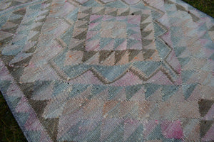 Vintage Herki Kilim Runner 2'6'' x 11'6''