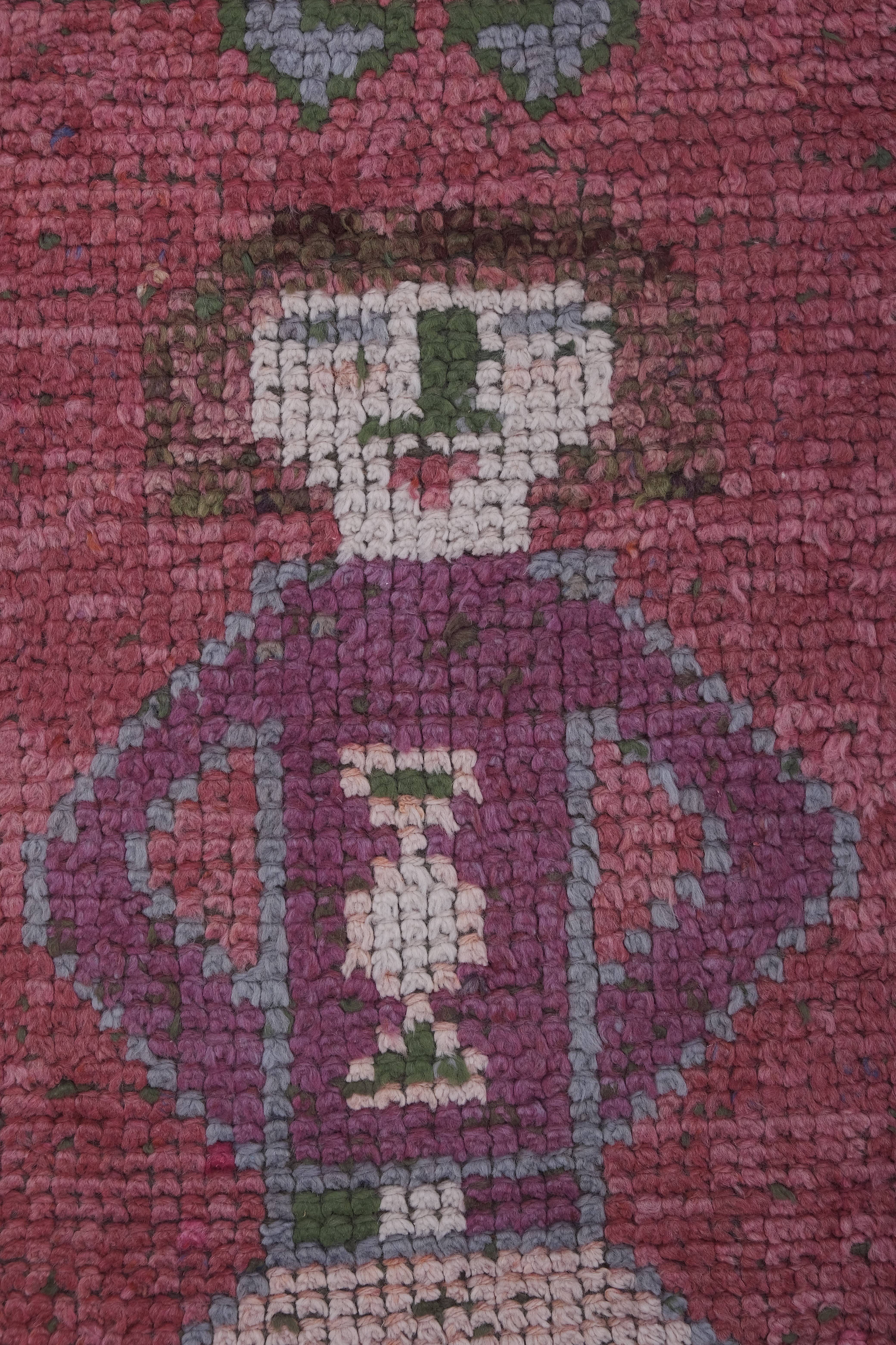 Vintage Turkish Rug 3'1'' x 8'6''