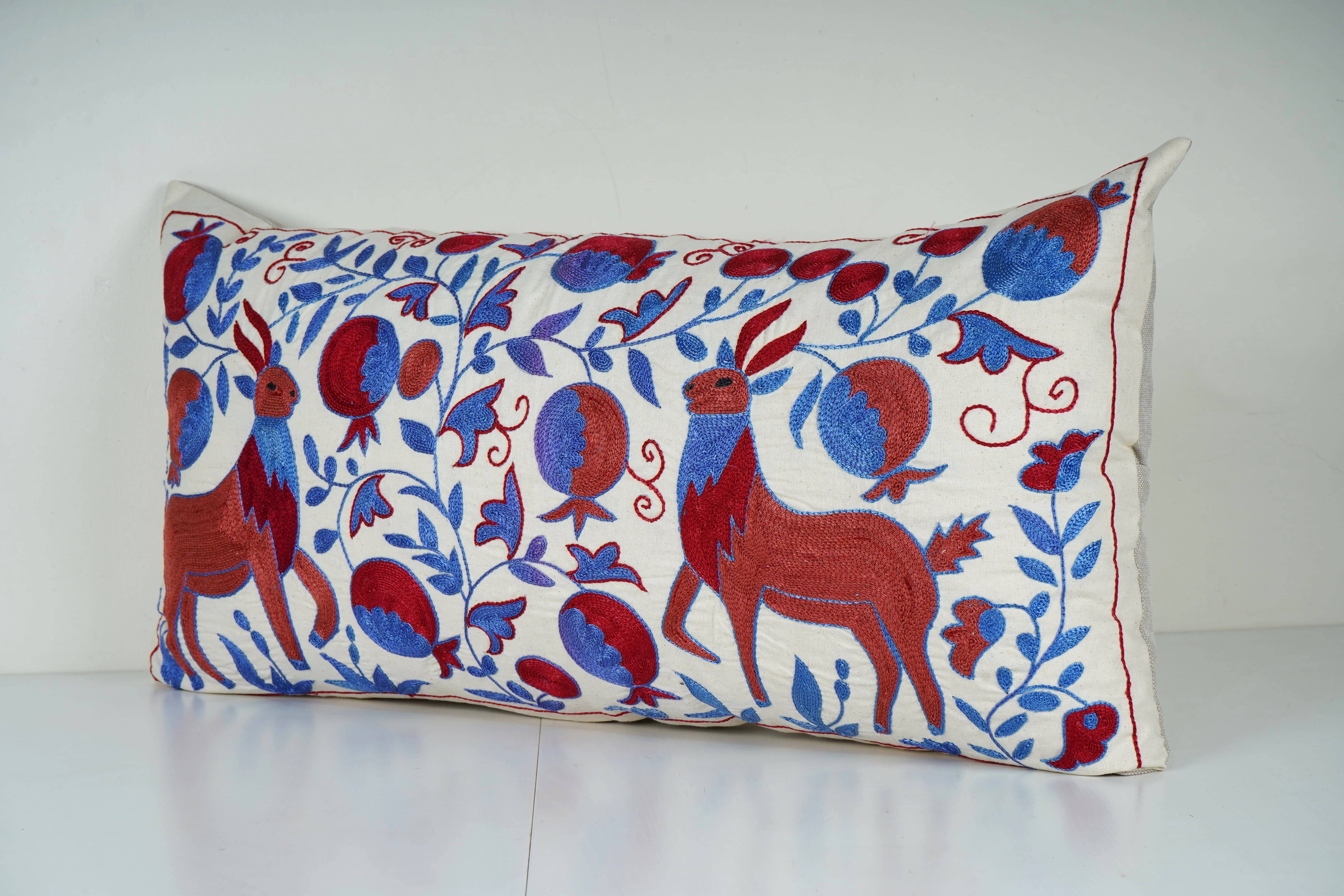Suzani Bedding Pillow Cover | 18'' x 34''
