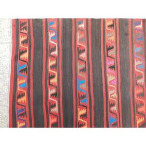 Vintage Turkish Kilim Runner 3'6'' x 9'6''