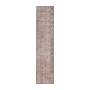 Vintage Turkish Runner Rug 2'8'' x 12'