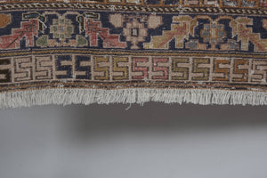 Vintage Turkish Soumac Kilim Rug 3'8'' x 6'8''