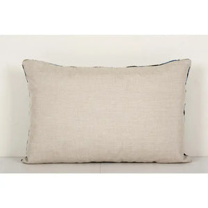 Silk Ikat Velvet Pillow Cover | 16'' x 24''