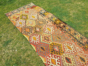 Vintage Turkish Rug 3' x 8'11''