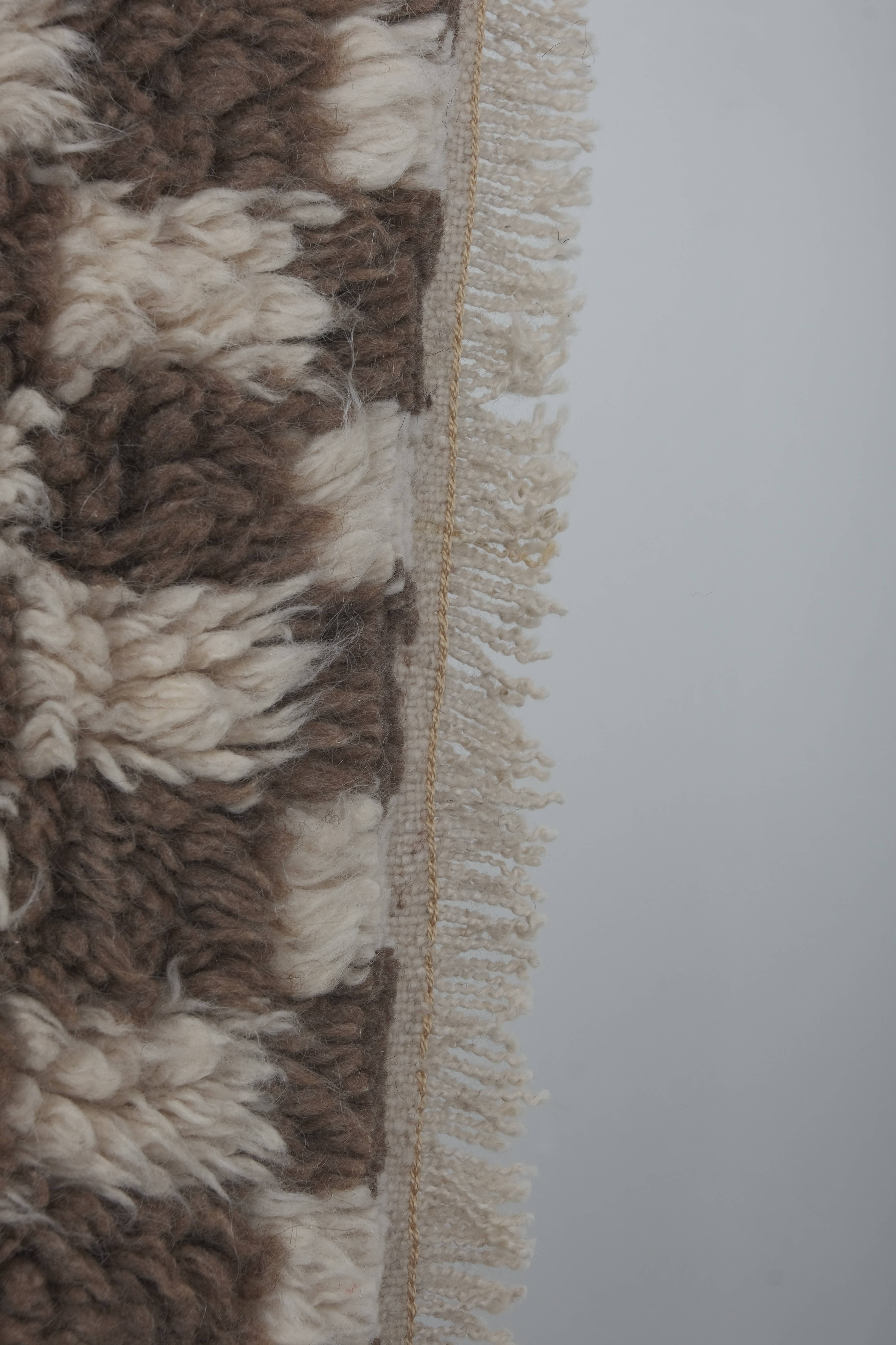 Vintage Turkish Shaggy Tulu Rug 34'' x 56''