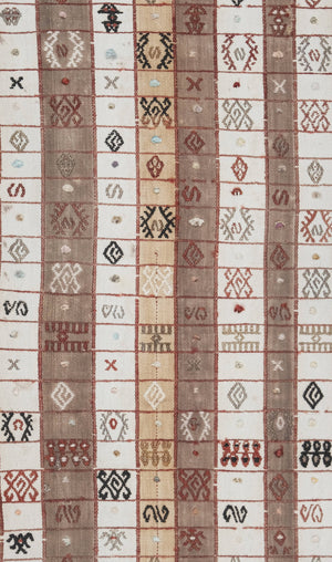 Vintage Turkish Kilim Runner 2' x 11'3''