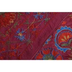 Silk Suzani Wall Hanging & Bedspread 3'1'' x 6'3''
