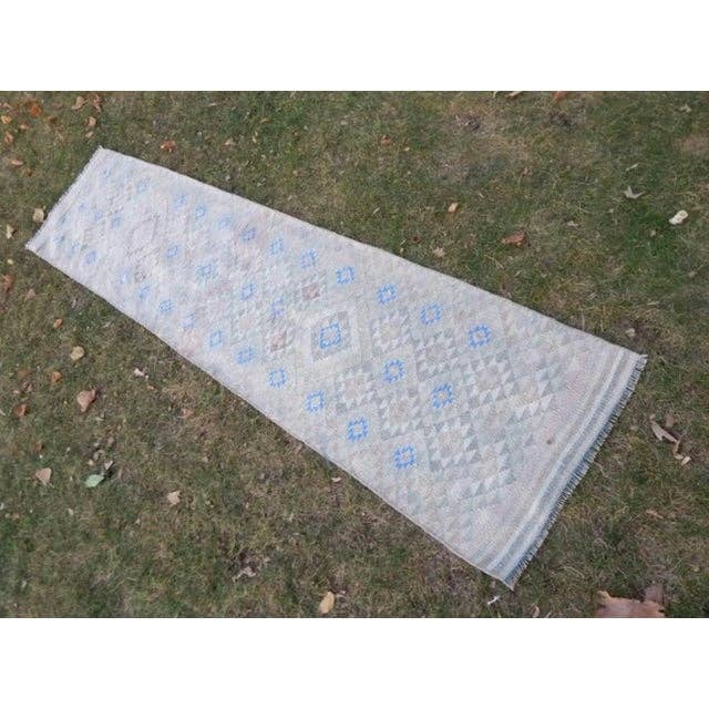 Vintage Oushak Runner 2'4'' x 9'5''