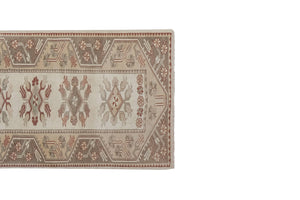 Vintage Oushak Runner 3'3'' x 9'3''