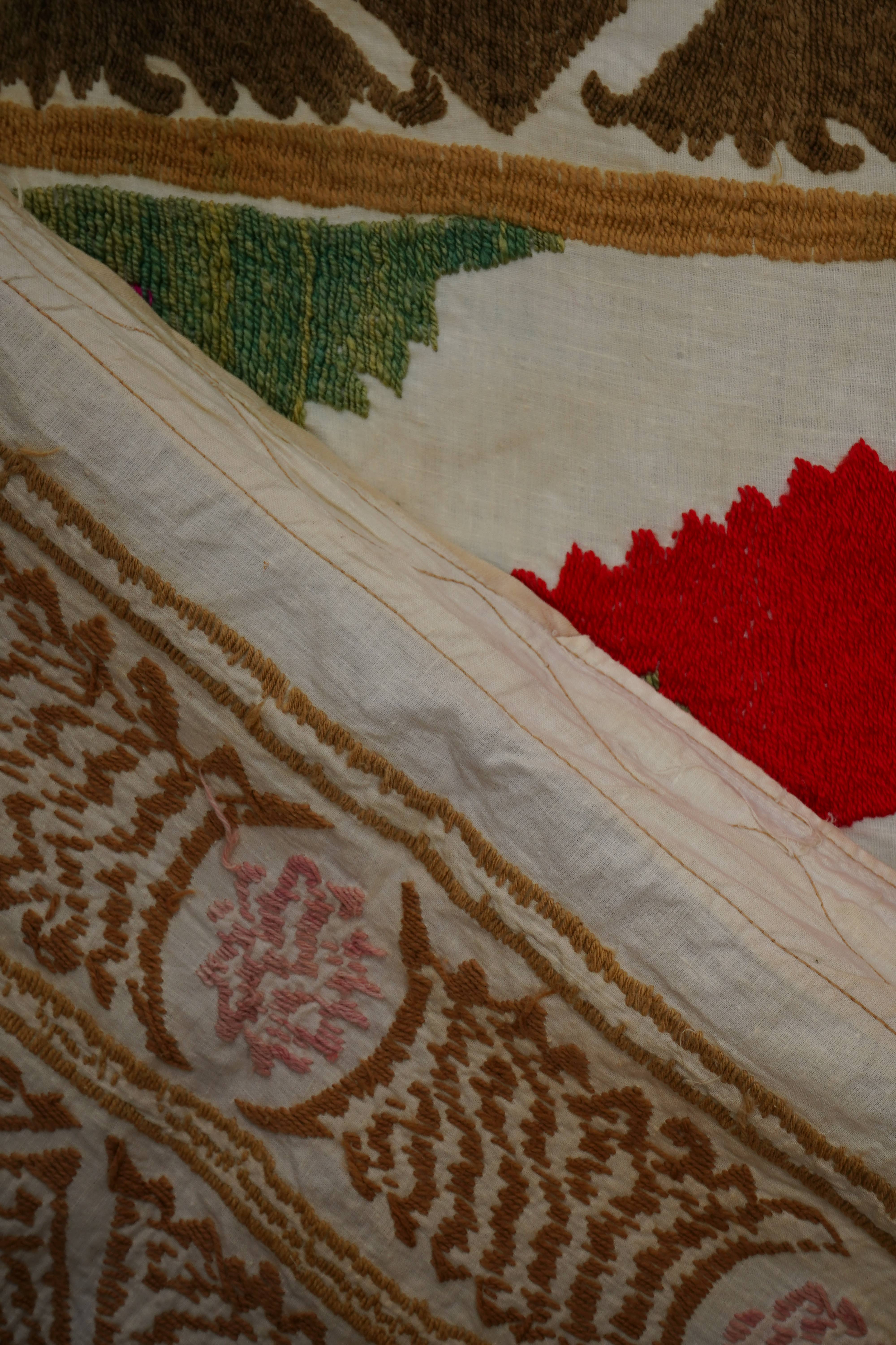 Suzani Wall Hanging & Tablecloth | 49'' x 52''