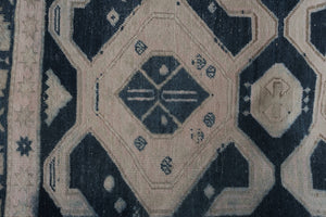 Vintage Turkish Karapinar Runner Rug 3'11'' x 12'10''