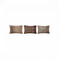 Turkish Rug Pillow Cover Set of 3 | 16'' x 24'' - front view