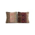 Turkish Rug Pillow Cover Set of 2 | 20'' x 20'' - front view