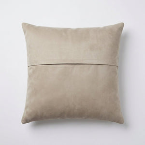 Turkish Rug Pillow Cover | 20'' x 20'' - back with hidden zipper