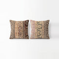 Turkish Rug Pillow Cover Set of 2 | 20'' x 20'' - front view