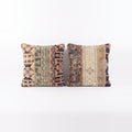 Turkish Rug Pillow Cover Set of 2 | 19'' x 19'' & 20'' x 20'' - front view