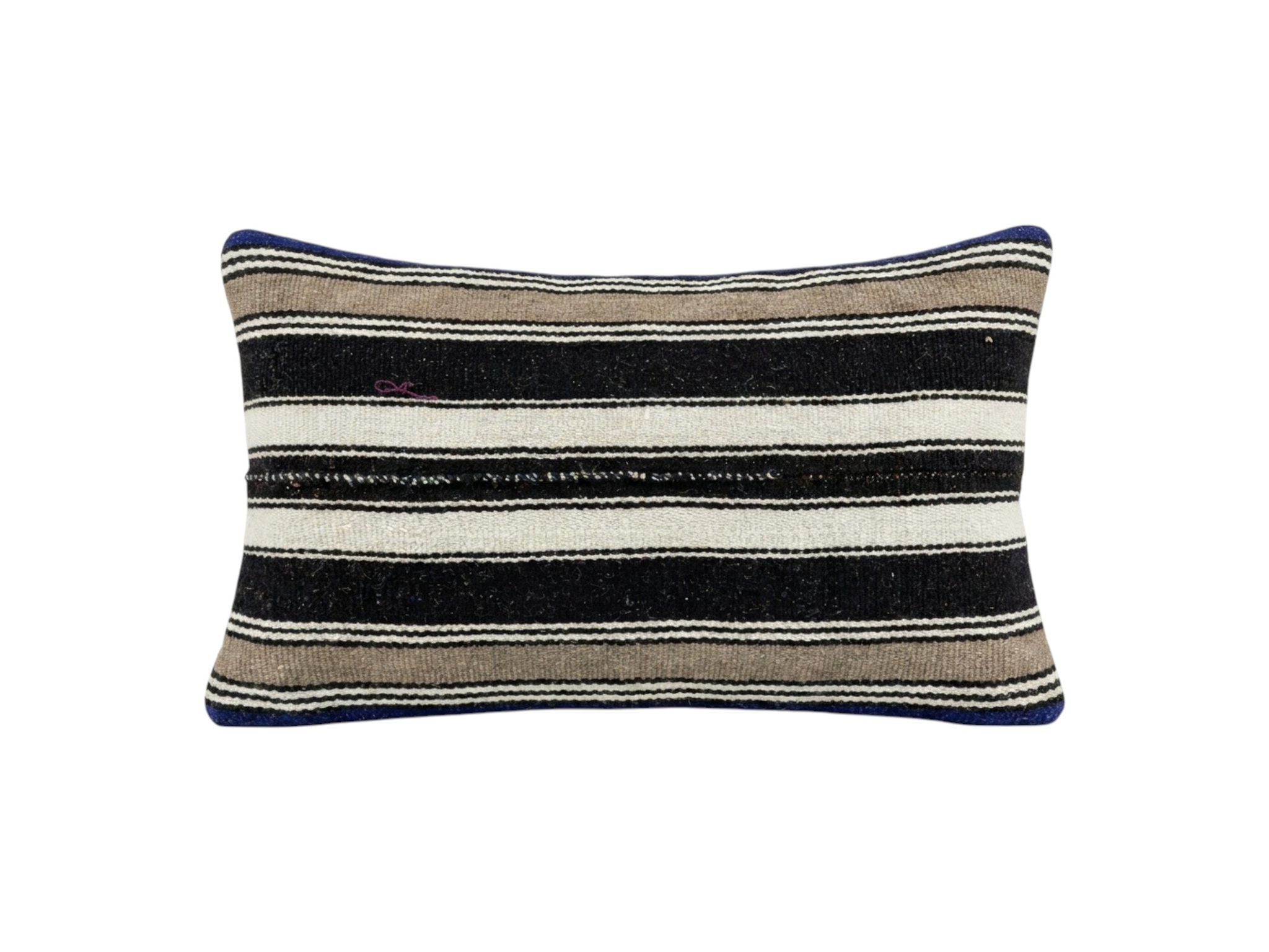 Turkish Kilim Pillow Cover | 14'' x 24'' - front view