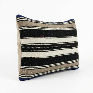 Turkish Kilim Pillow Cover | 14'' x 24'' - left angle