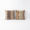 Turkish Rug Pillow Cover Set of 2 | 24'' x 24'' - front view