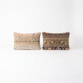 Turkish Rug Pillow Cover Set of 2 | 16'' x 24'' - front view