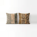 Turkish Rug Pillow Cover Set of 2 | 19'' x 20'' - front view