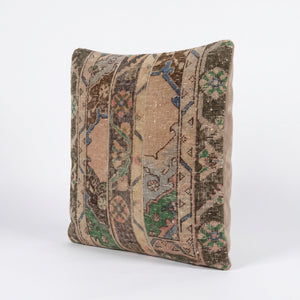 Turkish Rug Pillow Cover | 24'' x 24'' - right angle