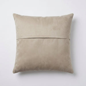 Turkish Rug Pillow Cover | 24'' x 24'' - back with hidden zipper