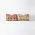 Turkish Rug Pillow Cover Set of 2 | 16'' x 24'' - front view