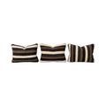 Turkish Kilim Pillow Cover Set of 3 | 16'' x 24'' - front view