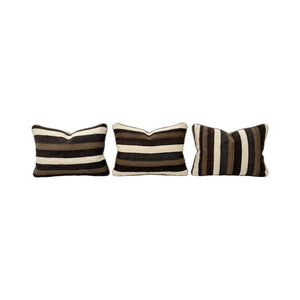 Turkish Kilim Pillow Cover Set of 3 | 16'' x 24'' - front view
