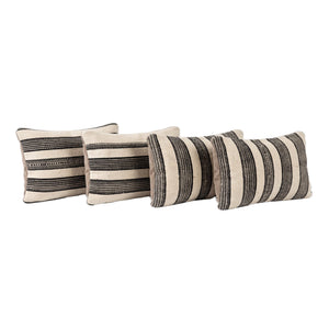 Turkish Kilim Bedding Pillow Cover Set of 4 - left angle