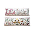 Uzbek Suzani Bedding Pillow Cover Set of 2 | 18'' x 53'' - front view