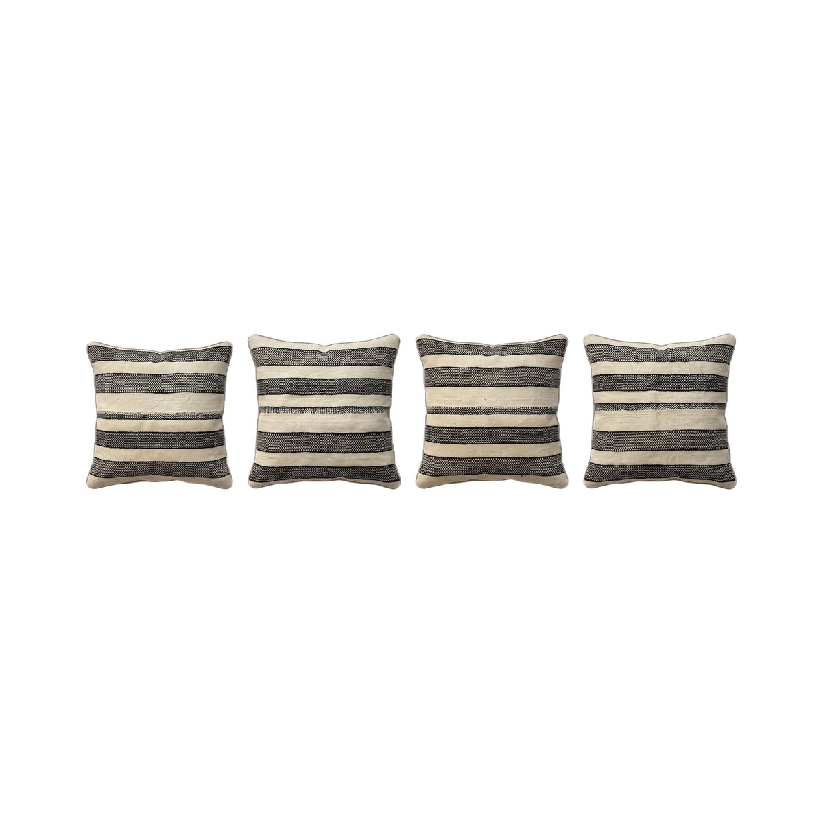 Turkish Kilim Pillow Cover Set of 4 | 22'' x 23'' - front view