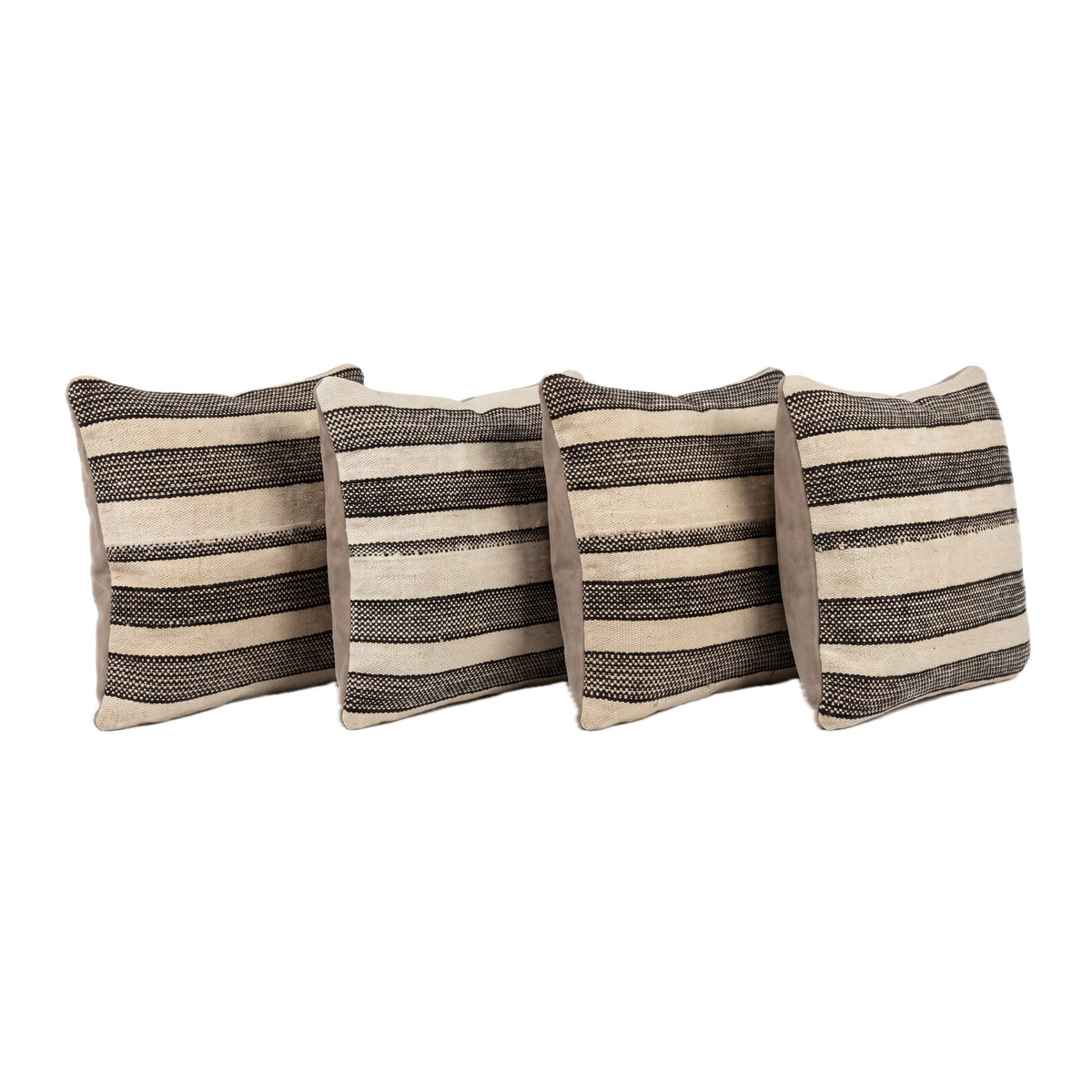 Turkish Kilim Pillow Cover Set of 4 | 22'' x 23'' - left angle