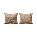 Uzbek Suzani Bedding Pillow Cover Set of 2 | 22'' x 26'' - front view