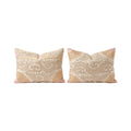 Uzbek Suzani Bedding Pillow Cover Set of 2 | 21'' x 29'' - front view