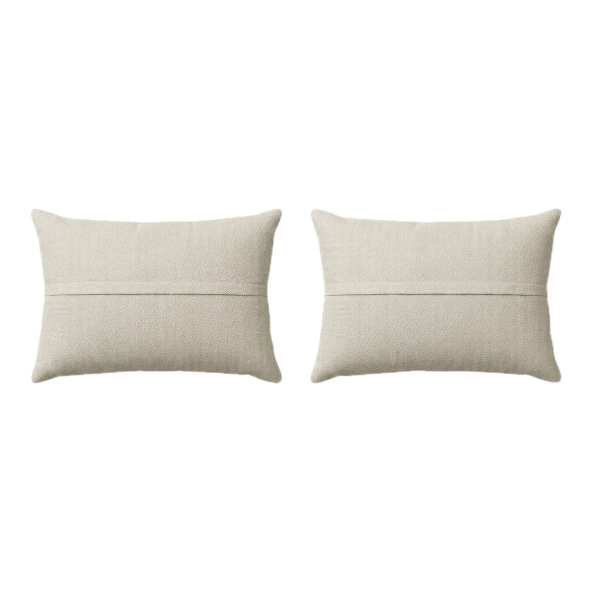 Uzbek Suzani Bedding Pillow Cover Set of 2 | 21'' x 29'' - back with hidden zipper