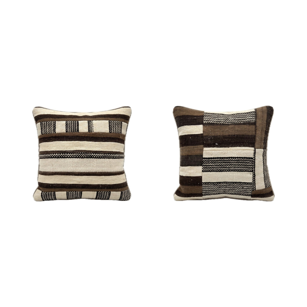 Turkish Kilim Pillow Cover Set of 2 | 20'' x 20'' - front view