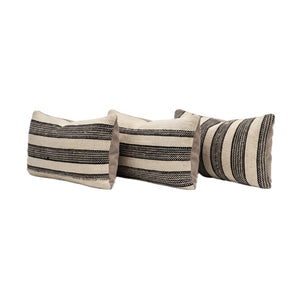 Turkish Kilim Pillow Cover Set of 3 | 16'' x 24'' - right angle