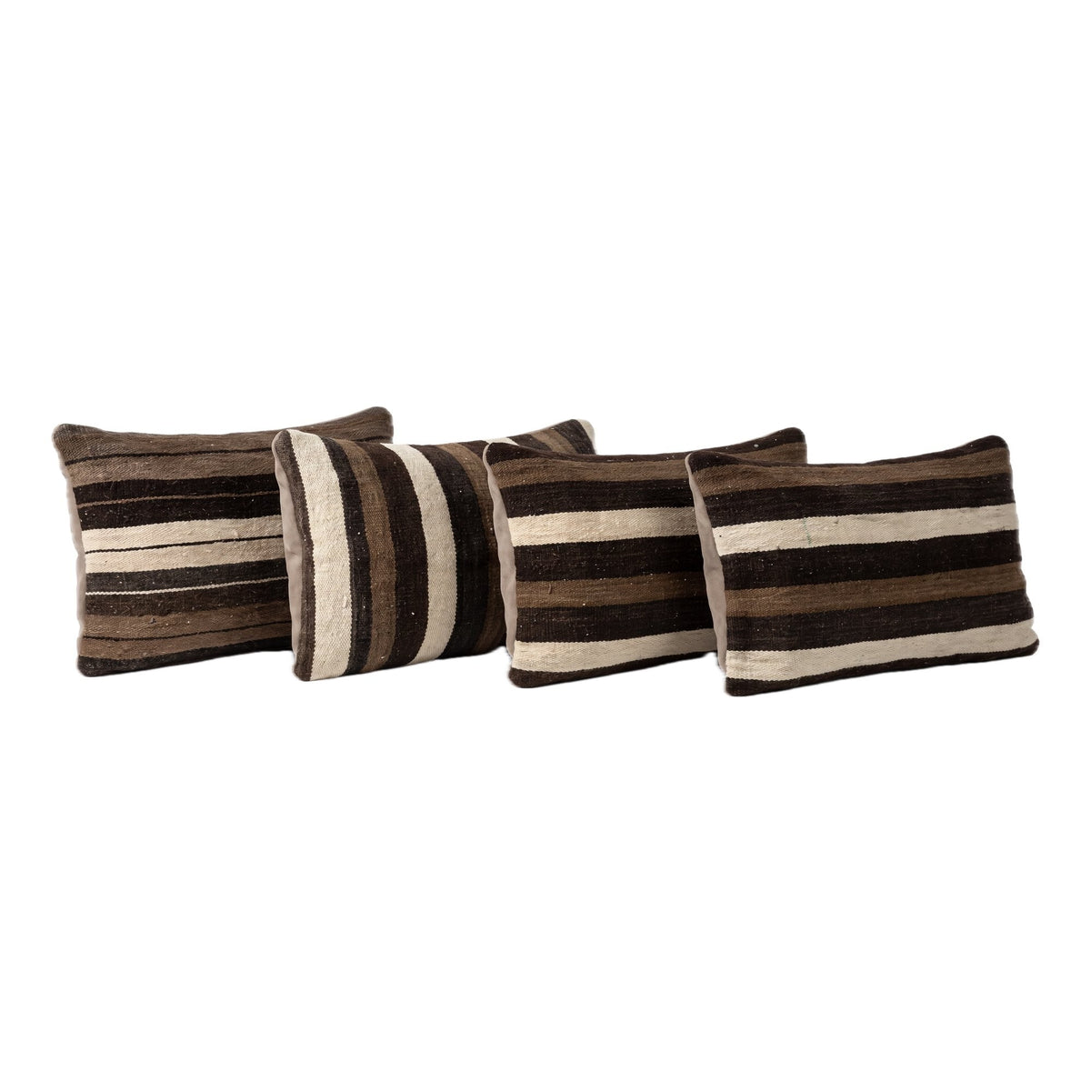 Turkish Kilim Pillow Cover Set of 4 | 16'' x 24'' - left angle